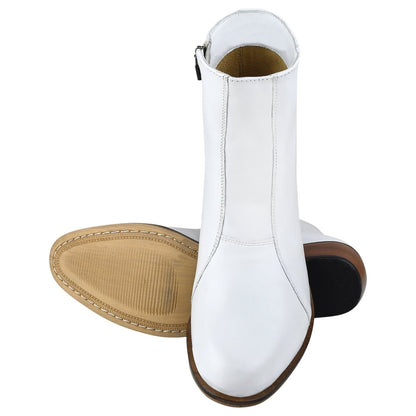 Jazzy Jackman Leather Ankle Length Boots For Men Boots by Libertyzeno – Don't Panic Shoes