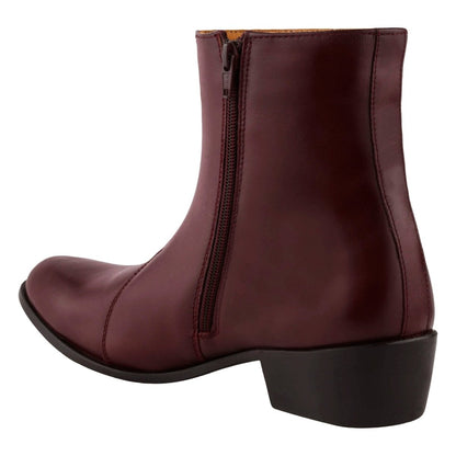 Jazzy Jackman Leather Ankle Length Boots For Men Boots by Libertyzeno – Don't Panic Shoes
