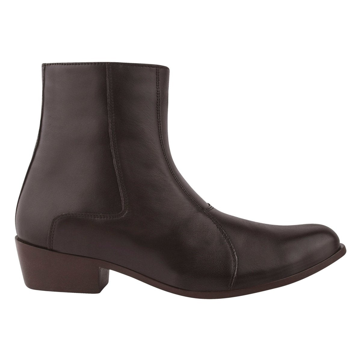 Jazzy Jackman Leather Ankle Length Boots For Men Boots by Libertyzeno – Don't Panic Shoes