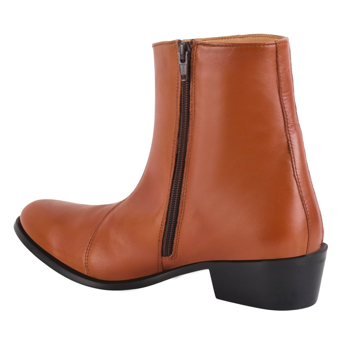 Jazzy Jackman Leather Ankle Length Boots For Men Boots by Libertyzeno – Don't Panic Shoes