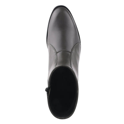 Jazzy Jackman Leather Ankle Length Boots For Men Boots by Libertyzeno – Don't Panic Shoes