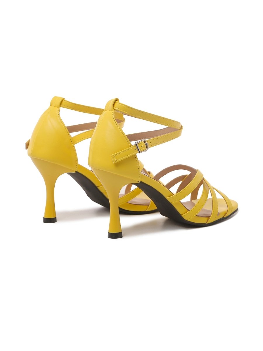 Jem | Yellow Heels by J.Adams – Don't Panic Shoes