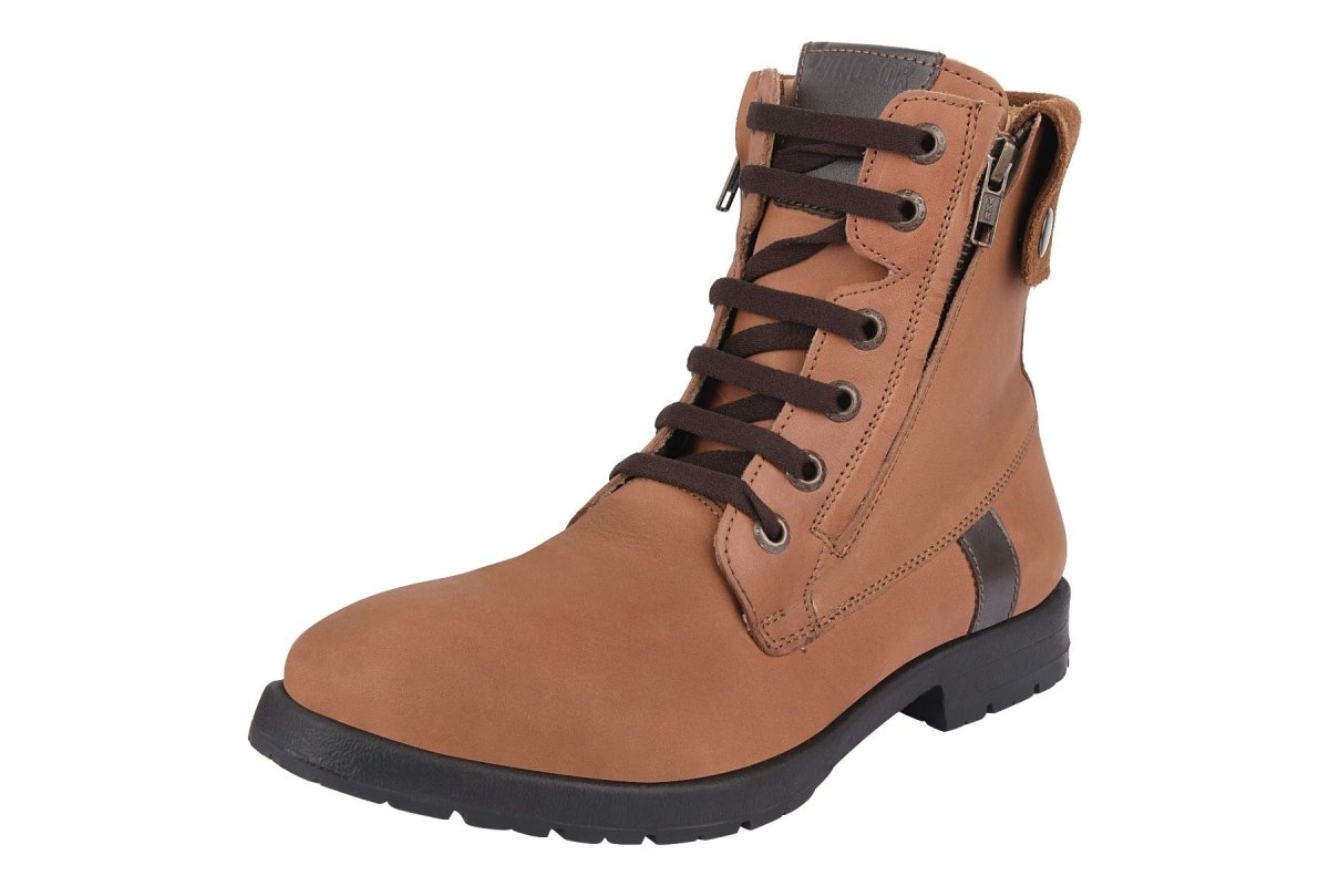 Jerry Leather Ankle Length Boots Boots by Libertyzeno – Don't Panic Shoes