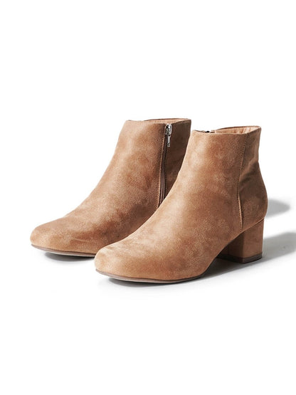 Jody | Beige Booties by J.Adams – Don't Panic Shoes