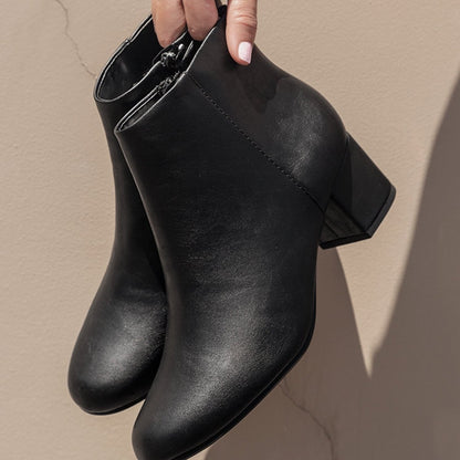 Jody | Black Booties by J.Adams – Don't Panic Shoes