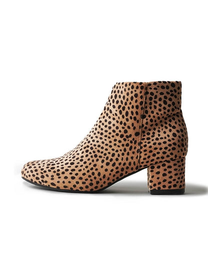 Jody | Cheetah Booties by J.Adams – Don't Panic Shoes