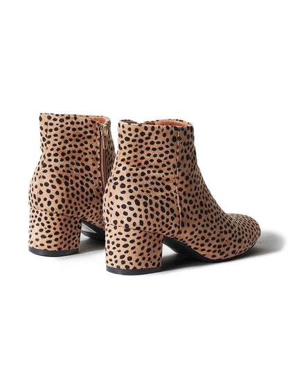 Jody | Cheetah Booties by J.Adams – Don't Panic Shoes