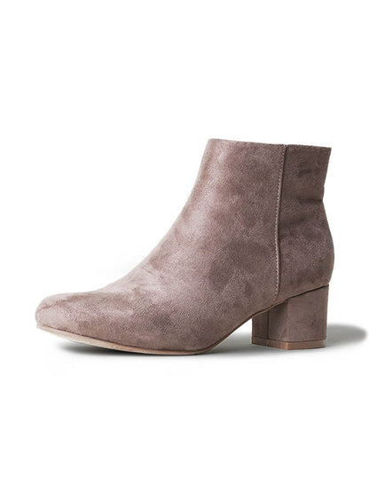 Jody | Taupe Booties by J.Adams – Don't Panic Shoes