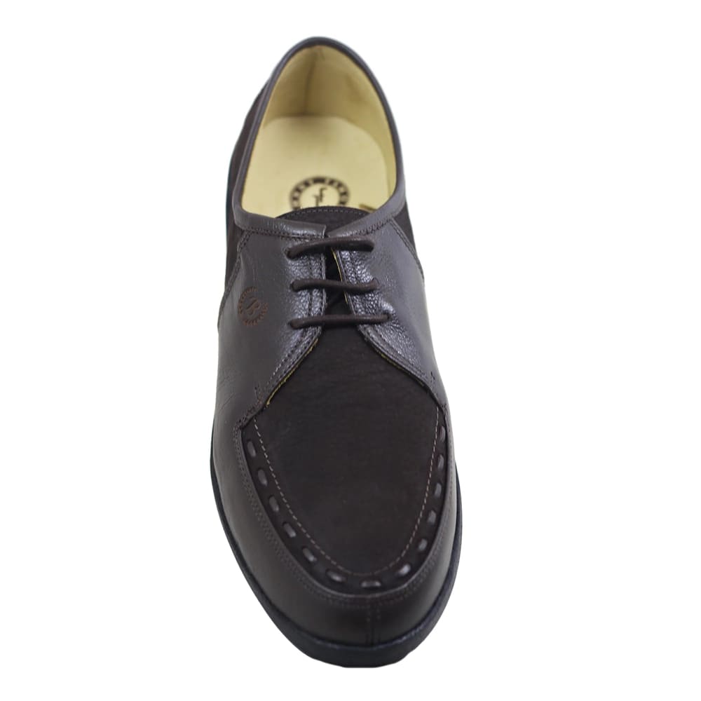 Johnny Famous Bally Style Delancey Men's Cafe Brown Leather Low Tops