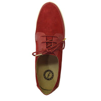 Thumbnail for Johnny Famous Bally Style Park West Men’s Red Suede