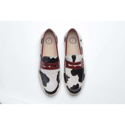 Johnny Famous Bally Style Pony Men's Black Animal Leather Slip Ons Shoes by Johnny Famous – Don't Panic Shoes