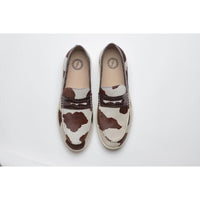 Thumbnail for Johnny Famous Bally Style Pony Men’s Brown Animal Print