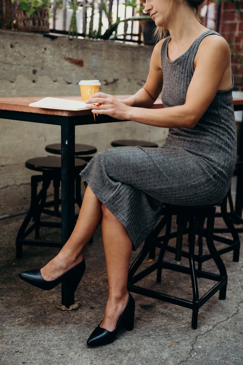 Jolie | Black Heels by J.Adams – Don't Panic Shoes