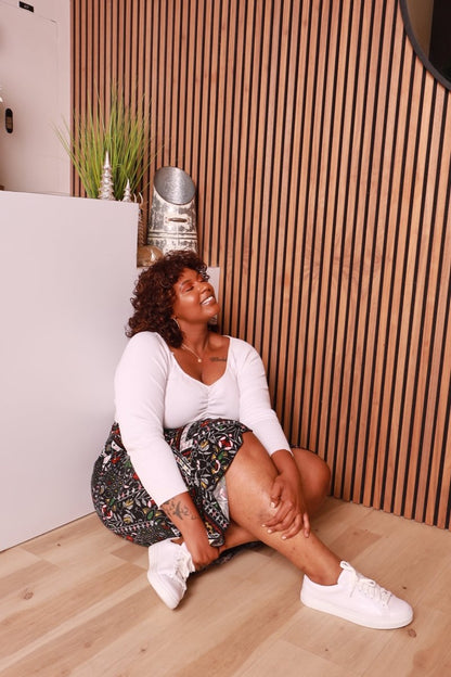 Jordin Sneakers White Shoes by Vaila Shoes – Don't Panic Shoes