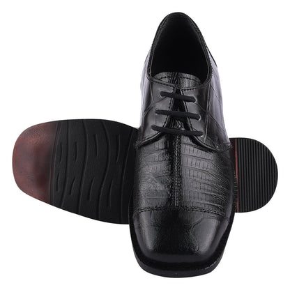 Joseph Black Leather OxFord Style Dress Shoes for Kids Shoes by Libertyzeno – Don't Panic Shoes