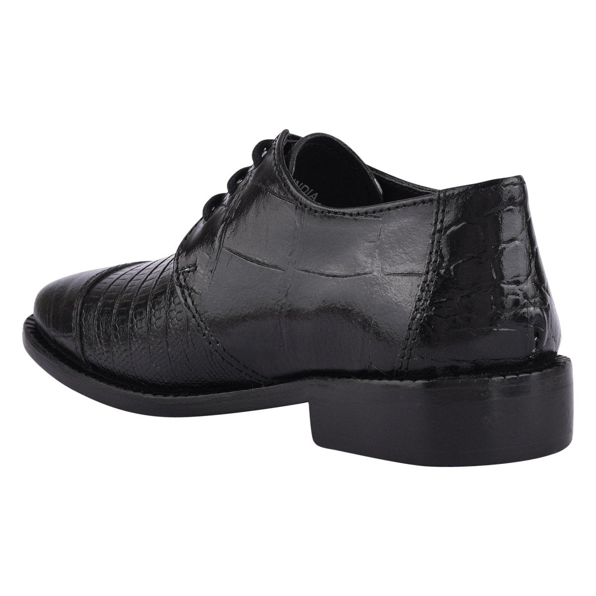 Joseph Black Leather OxFord Style Dress Shoes for Kids Shoes by Libertyzeno – Don't Panic Shoes
