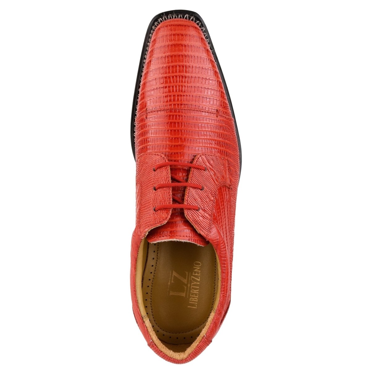 Jostin Genuine Leather Lizard Print Oxford Style Dress Shoes For Men Shoes by Libertyzeno – Don't Panic Shoes
