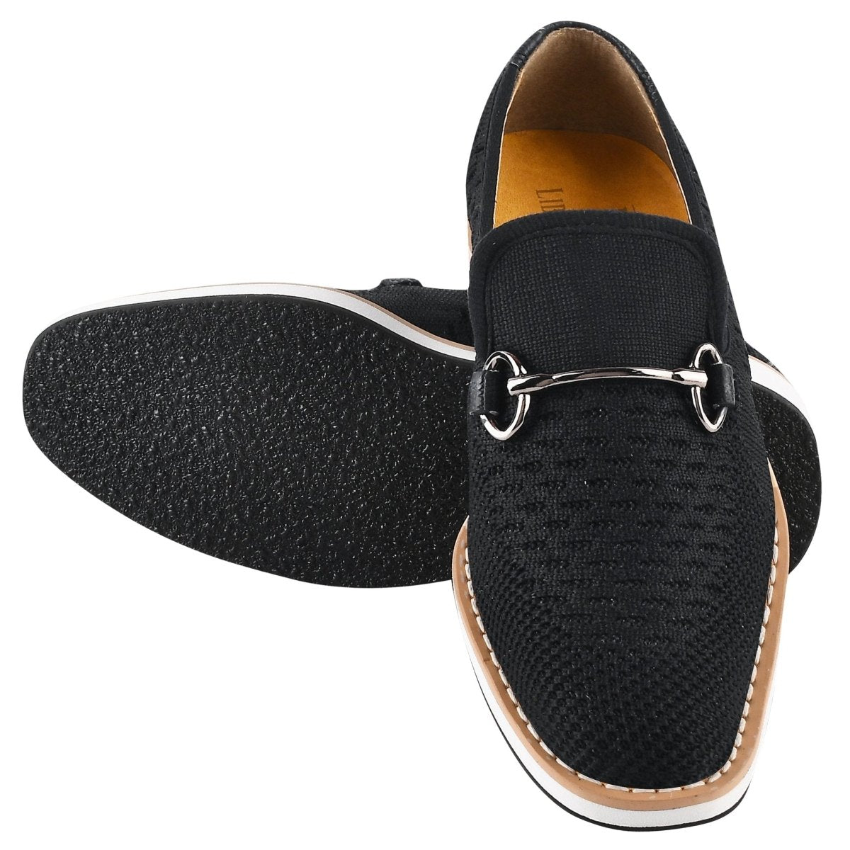 Joyce Textile Eva Sole Style With Buckle Loafers For Kids Loafers by Libertyzeno – Don't Panic Shoes