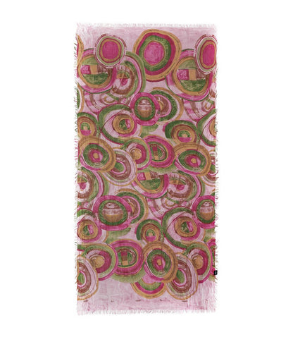 Kandinsky Rose 62 Bamboo Fiber Handcrafted Florence Italy Bamboo Scarves by Mar Soreli – Don't Panic Shoes