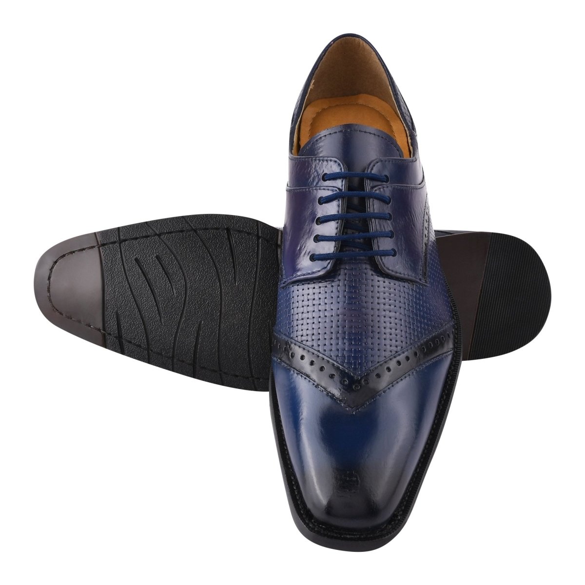 Kazma Leather Oxford Style Lace Up Dress Shoes Shoes by Libertyzeno – Don't Panic Shoes