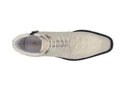 Kb Alligator Embossed Men's Leather Boots Kb516 - 50 Boots by Carrucci Shoes – Don't Panic Shoes