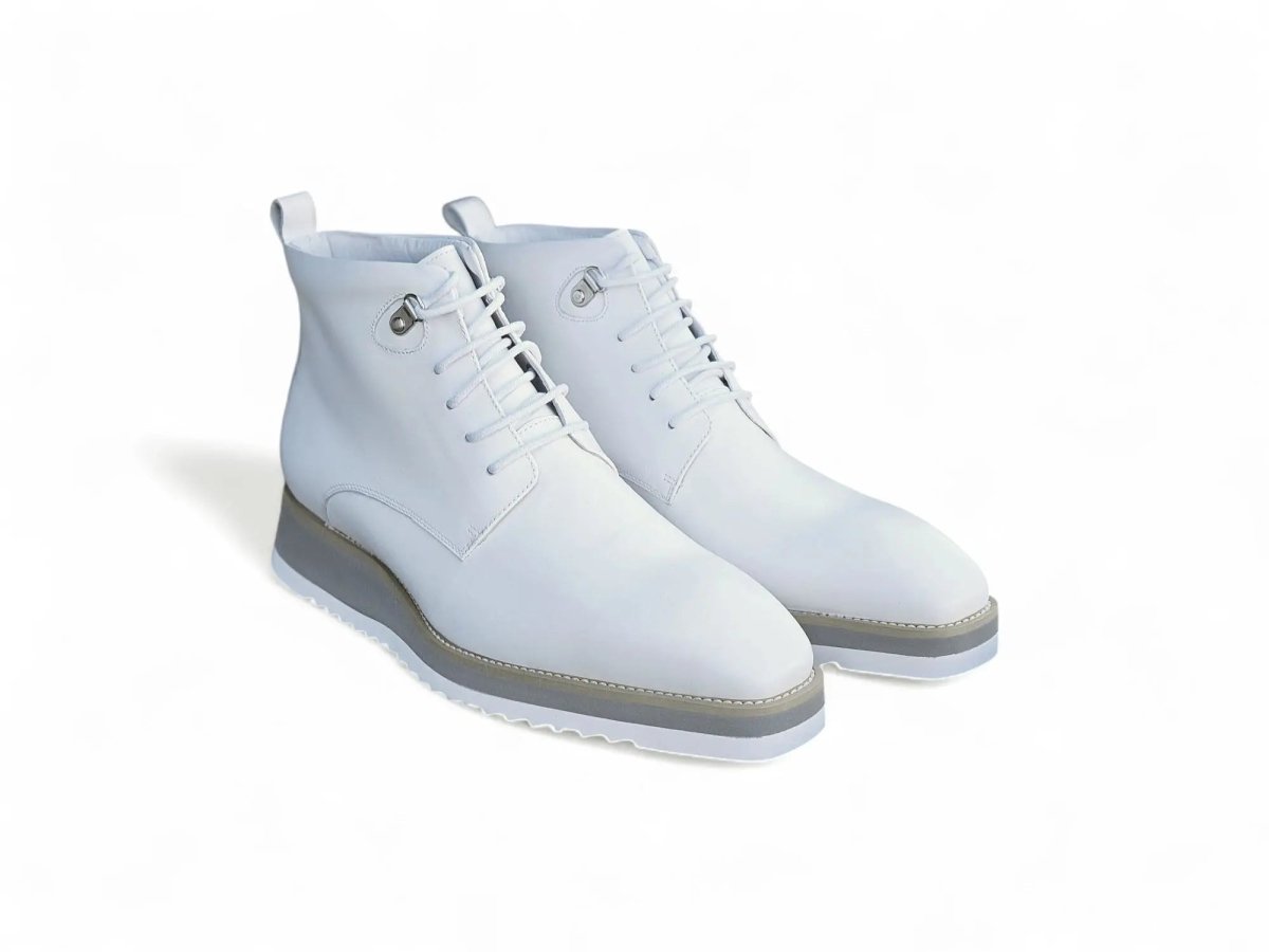 Kb Burnished Calfskin Lace Up Boot Patina Finish Kb515 - 16 Boots by Carrucci Shoes – Don't Panic Shoes