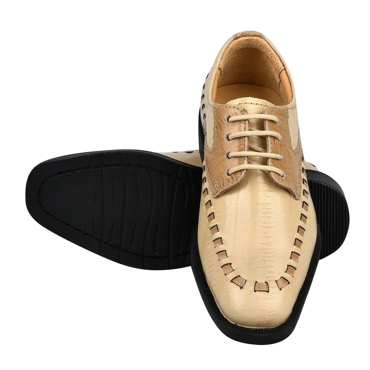 Kevin Leather Oxford Style Lace Up Dress Shoes Shoes by Libertyzeno – Don't Panic Shoes