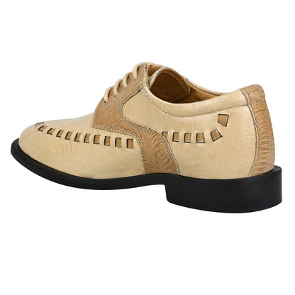 Kevin Leather Oxford Style Lace Up Dress Shoes Shoes by Libertyzeno – Don't Panic Shoes