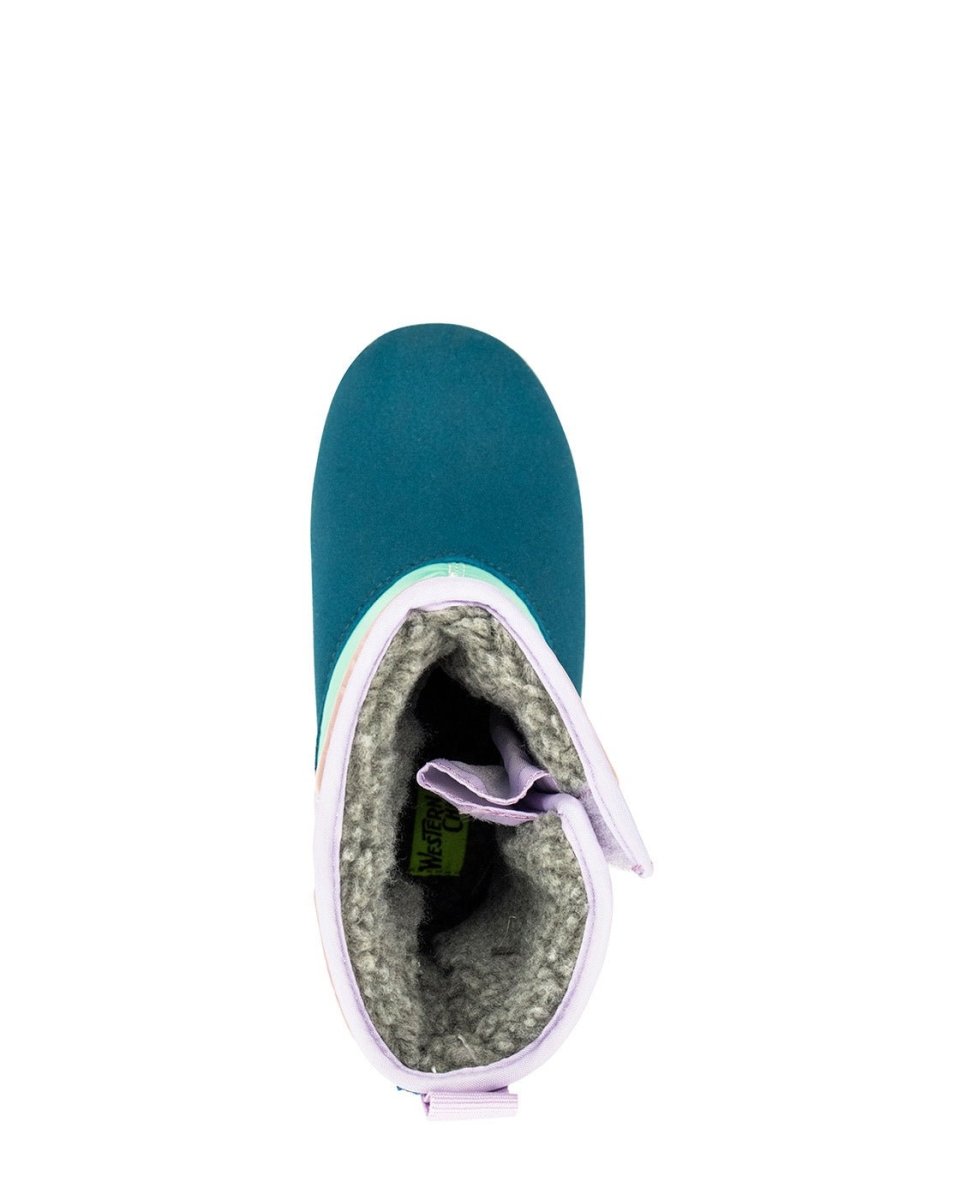 Kids Aurora Faux Fur Cold Weather Boot - Multi Snow Boots by Western Chief Kids' – Don't Panic Shoes