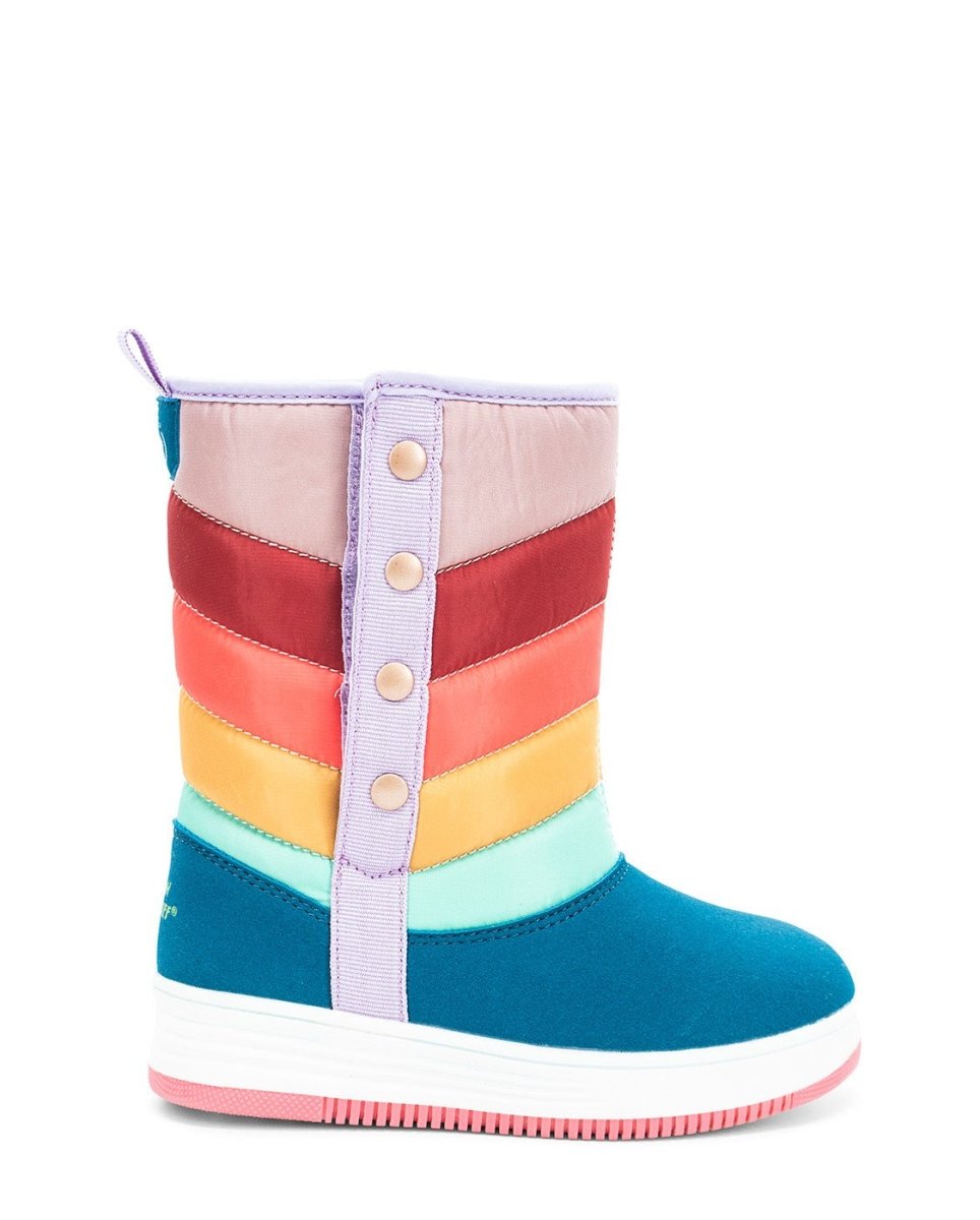 Kids Aurora Faux Fur Cold Weather Boot - Multi Snow Boots by Western Chief Kids' – Don't Panic Shoes