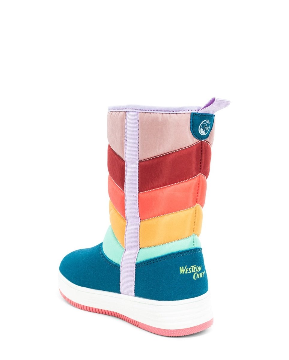 Kids Aurora Faux Fur Cold Weather Boot - Multi Snow Boots by Western Chief Kids' – Don't Panic Shoes