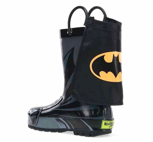 Kids Batman Everlasting Rain Boot - Black Rain Boots by Western Chief Kids' – Don't Panic Shoes