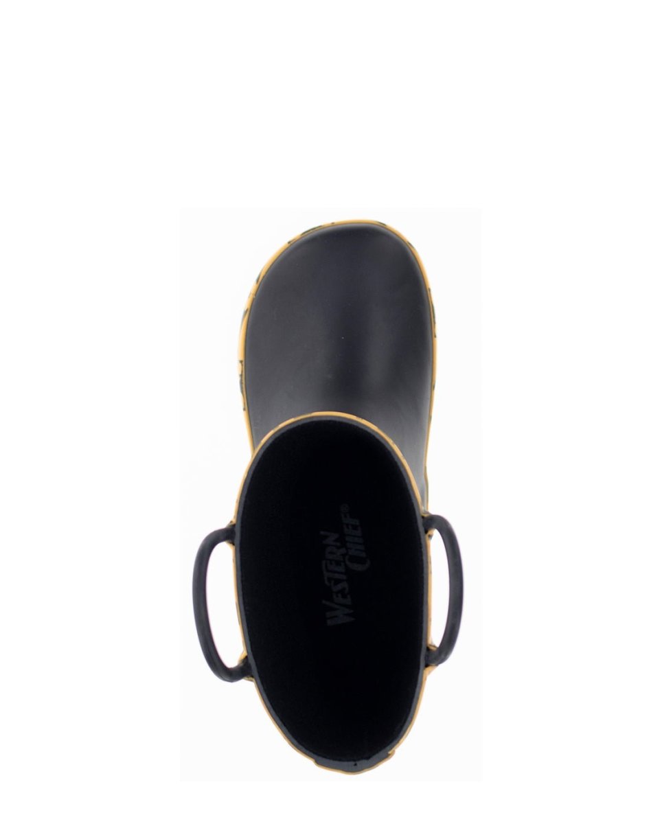 Kids Batman Grunge Rain Boot - Black Rain Boots by Western Chief Kids' Sale – Don't Panic Shoes