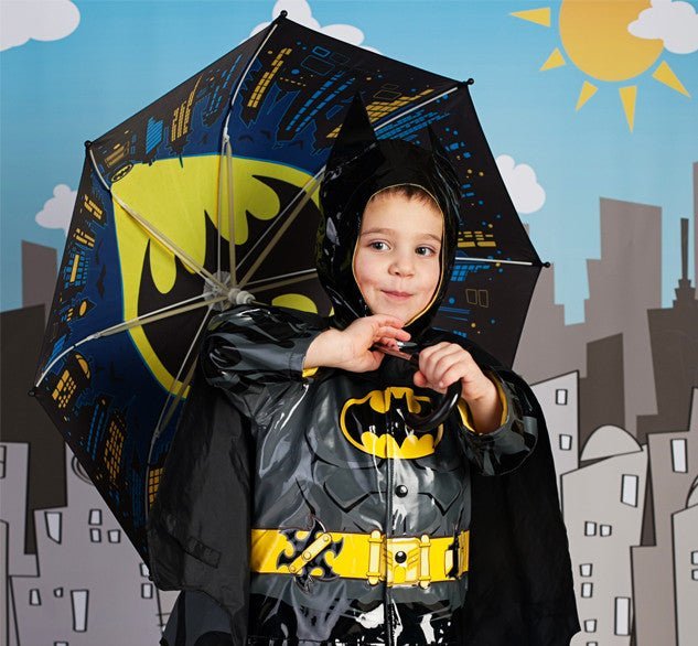 Kids Batman Umbrella - Black Umbrellas by Western Chief Kids' – Don't Panic Shoes