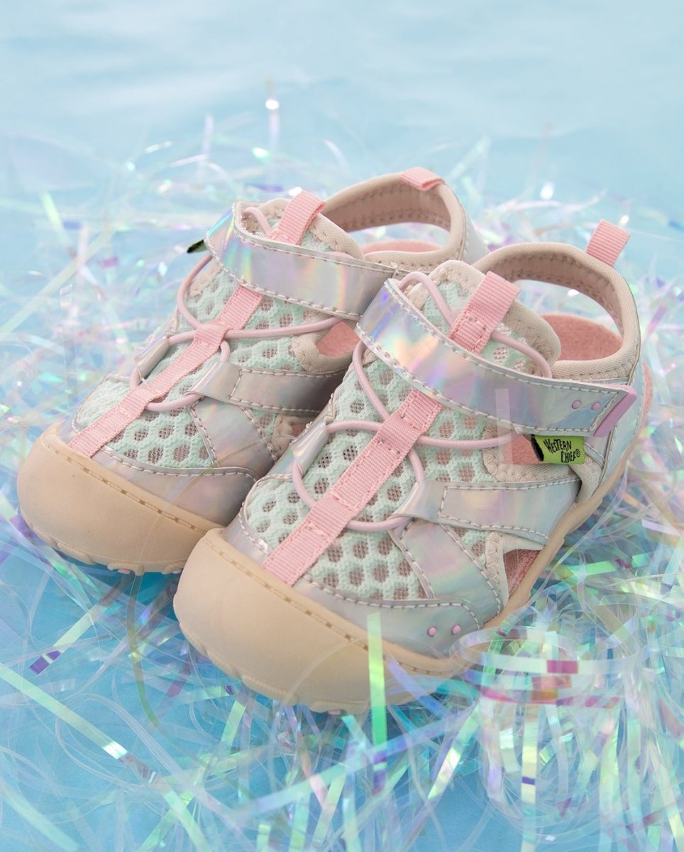 Kids Beachcomber Sandal - Iridescent Sandals by Western Chief Kids' Sale – Don't Panic Shoes