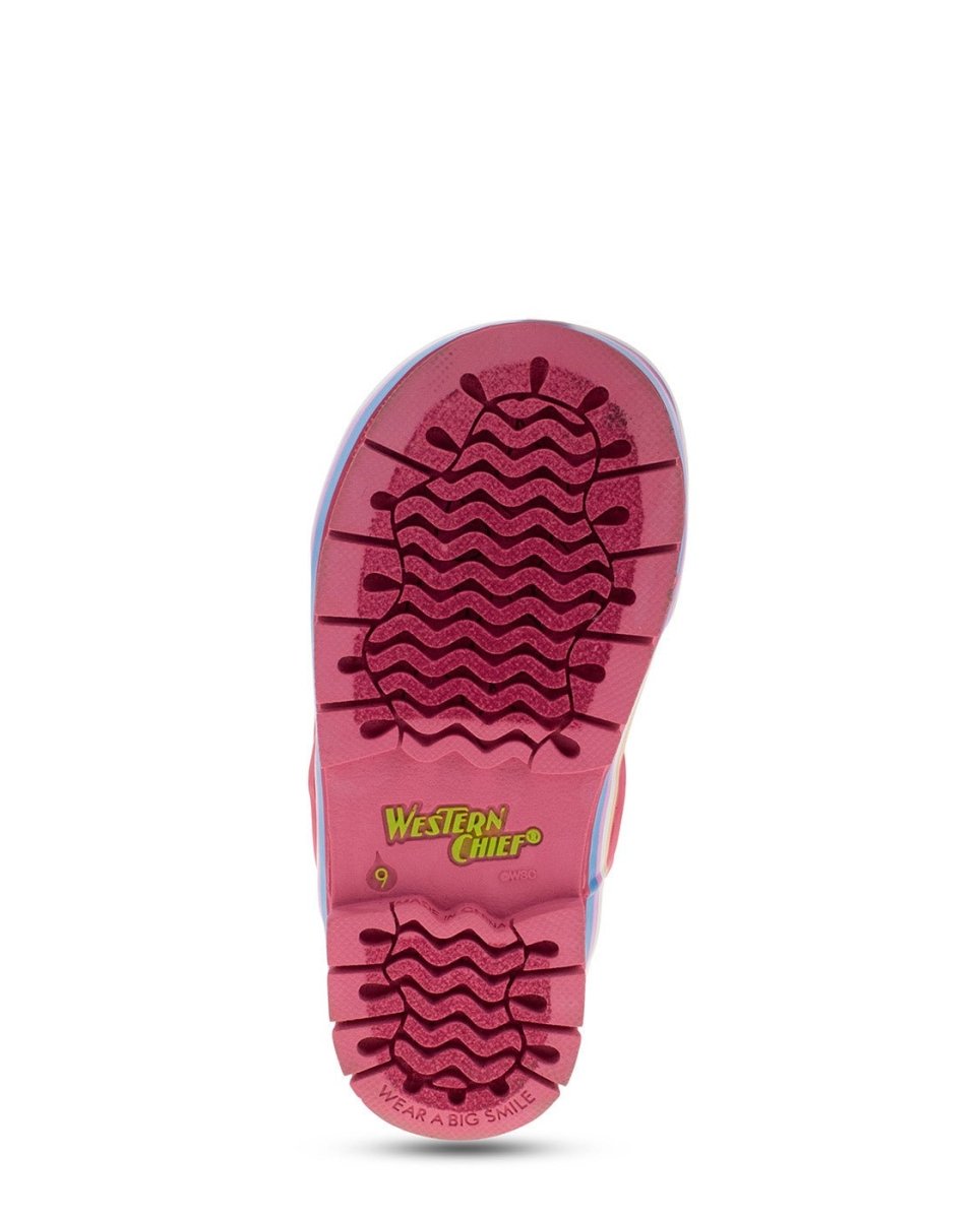 Kids Bella Butterfly Rain Boot - Pink Rain Boots by Western Chief Kids' – Don't Panic Shoes