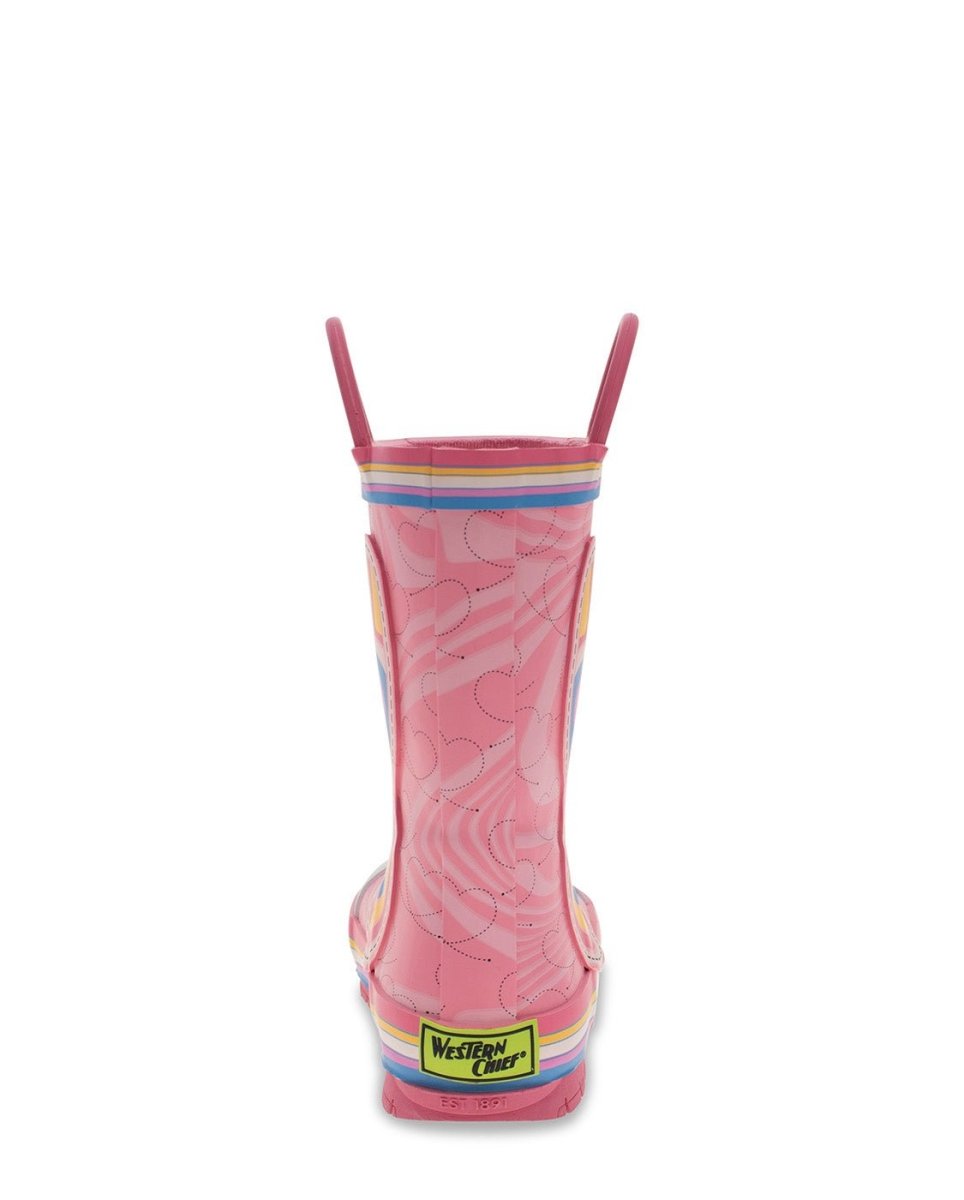 Kids Bella Butterfly Rain Boot - Pink Rain Boots by Western Chief Kids' – Don't Panic Shoes