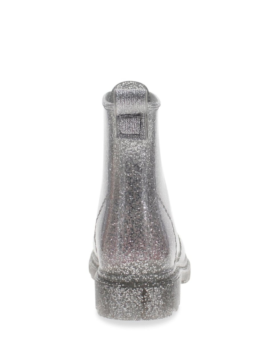 Kids Combat Ankle Rain Boot - Silver Rain Boots by Western Chief Kids' Sale – Don't Panic Shoes