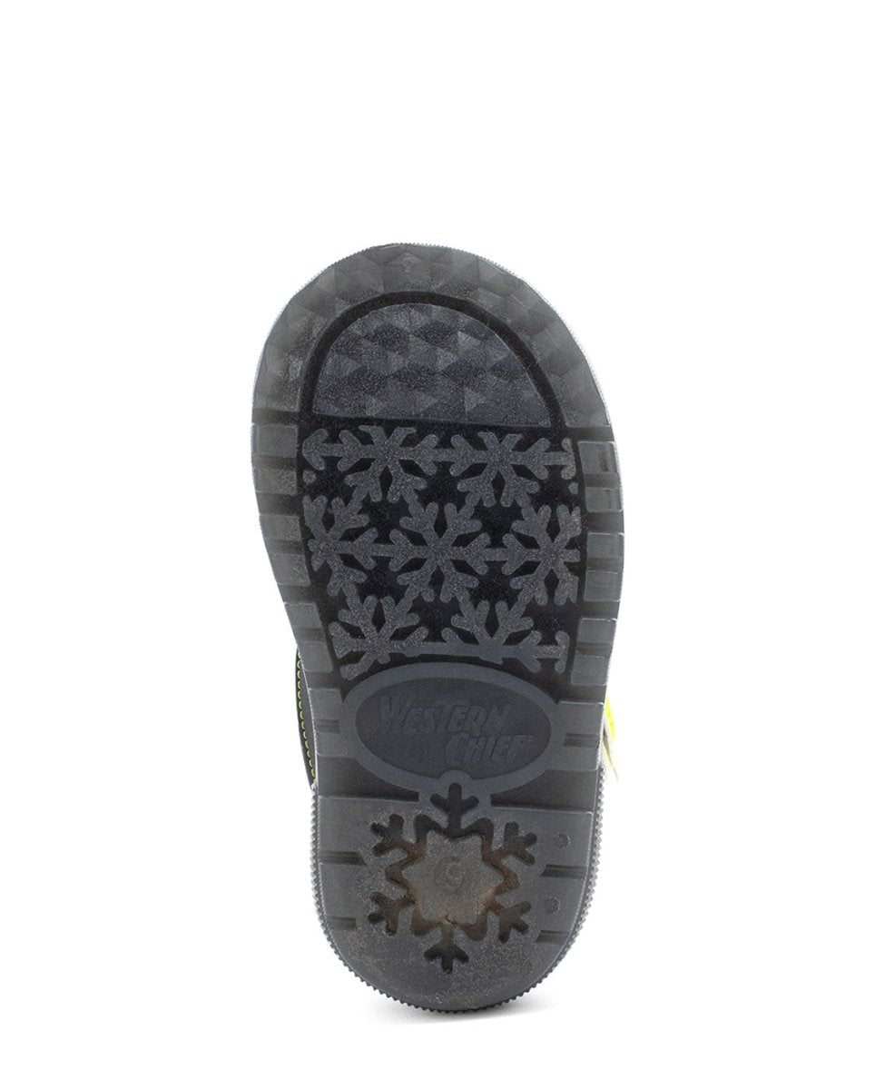 Kids Denali Lighted Faux Fur Cold Weather Boot - Charcoal Snow Boots by Western Chief Kids' – Don't Panic Shoes