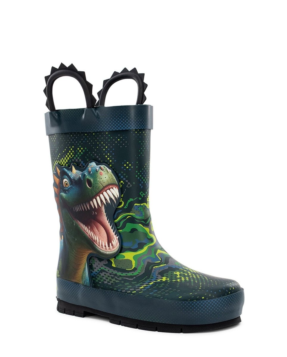 Kids Digital Dino Rain Boot - Navy Blue Rain Boots by Western Chief Kids' – Don't Panic Shoes