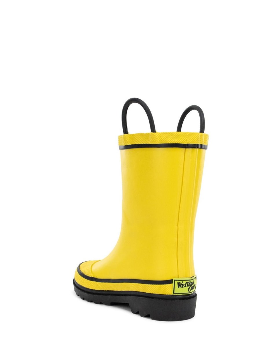 Kids Firechief 2 Rain Boot - Yellow Rain Boots by Western Chief Kids' – Don't Panic Shoes