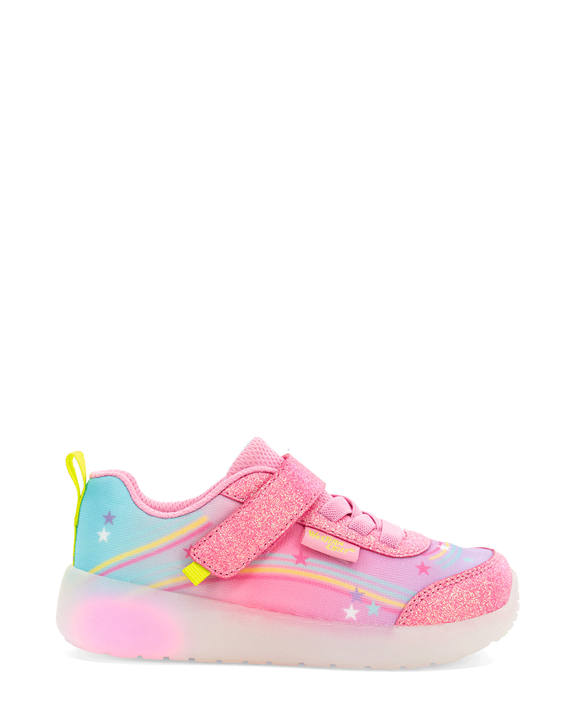 Kids Lighted Flash Feet Sneaker - Pink