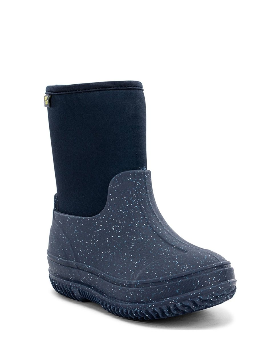 Kids Freestyle Neoprene Cold Weather Boot - Navy Glitter Snow Boots by Western Chief Kids' – Don't Panic Shoes
