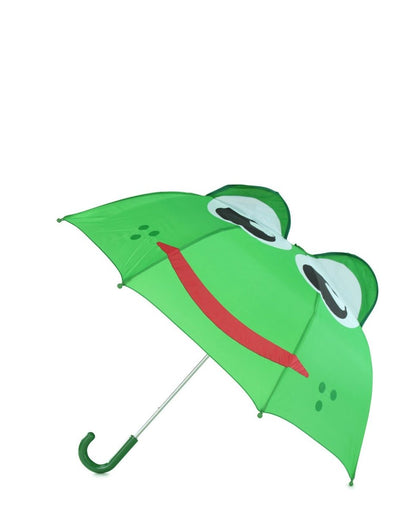 Kids Fritz Frog Umbrella - Green Umbrellas by Western Chief Kids' – Don't Panic Shoes