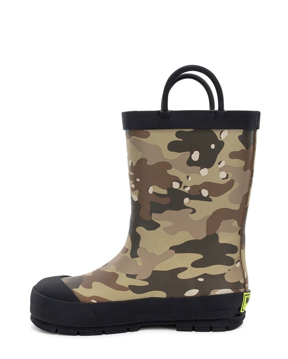 Kids Frontier Flag Camo Rain Boot - Camo Rain Boots by Western Chief Kids' – Don't Panic Shoes