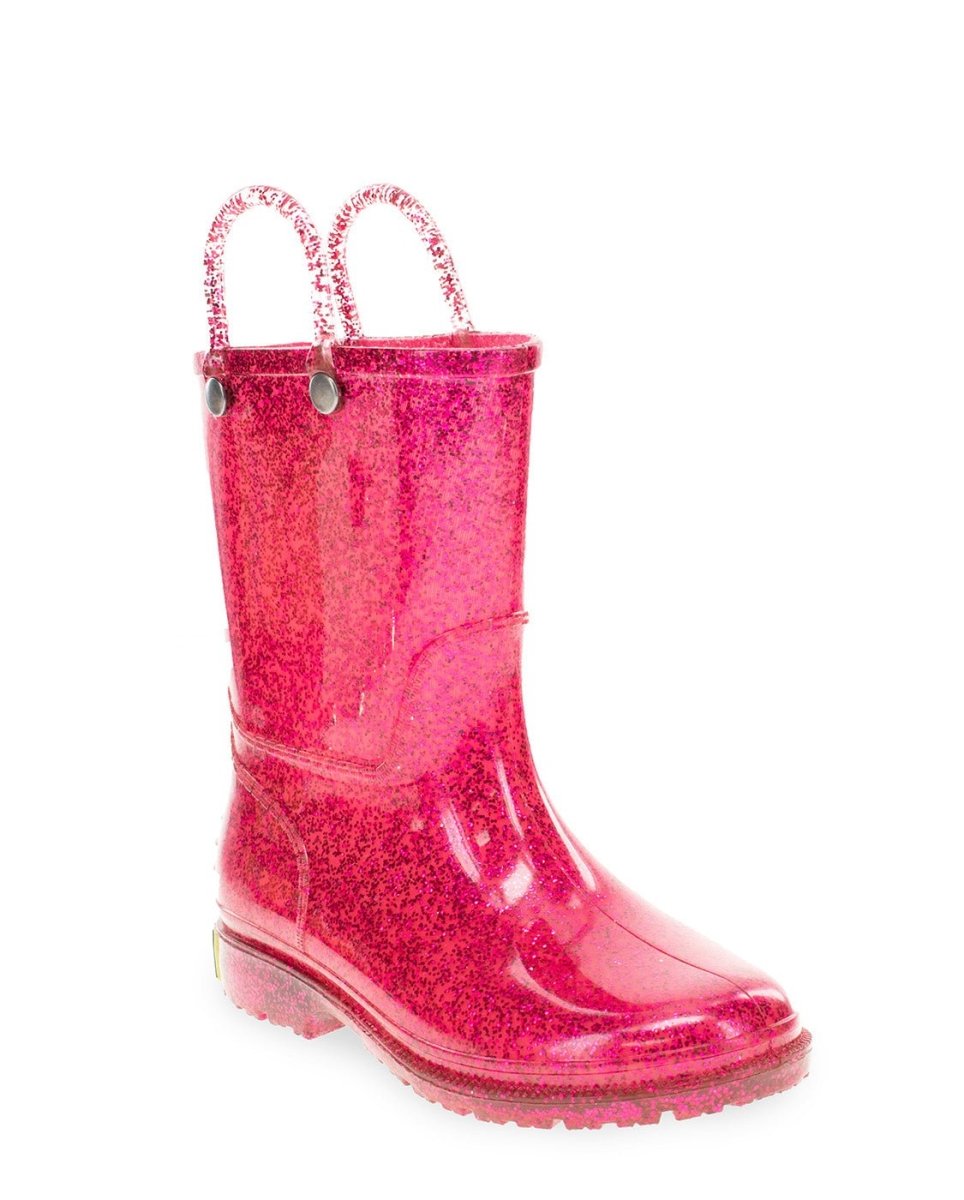 Kids Glitter Rain Boot - Hot Pink Rain Boots by Western Chief Kids' – Don't Panic Shoes