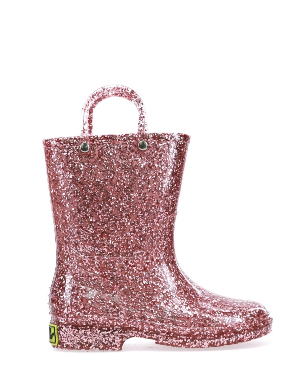 Kids Glitter Rain Boot - Rose Gold Rain Boots by Western Chief Kids' – Don't Panic Shoes