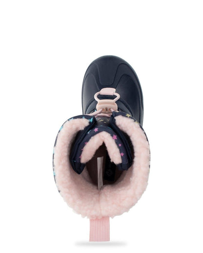 Kids Gradient Stars Faux Fur Snow Boot - Navy Snow Boots by Western Chief Kids' – Don't Panic Shoes
