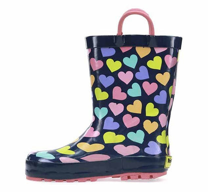 Kids Happy Hearts Rain Boot - Multi Rain Boots by Western Chief Kids' – Don't Panic Shoes
