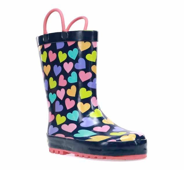 Kids Happy Hearts Rain Boot - Multi Rain Boots by Western Chief Kids' – Don't Panic Shoes